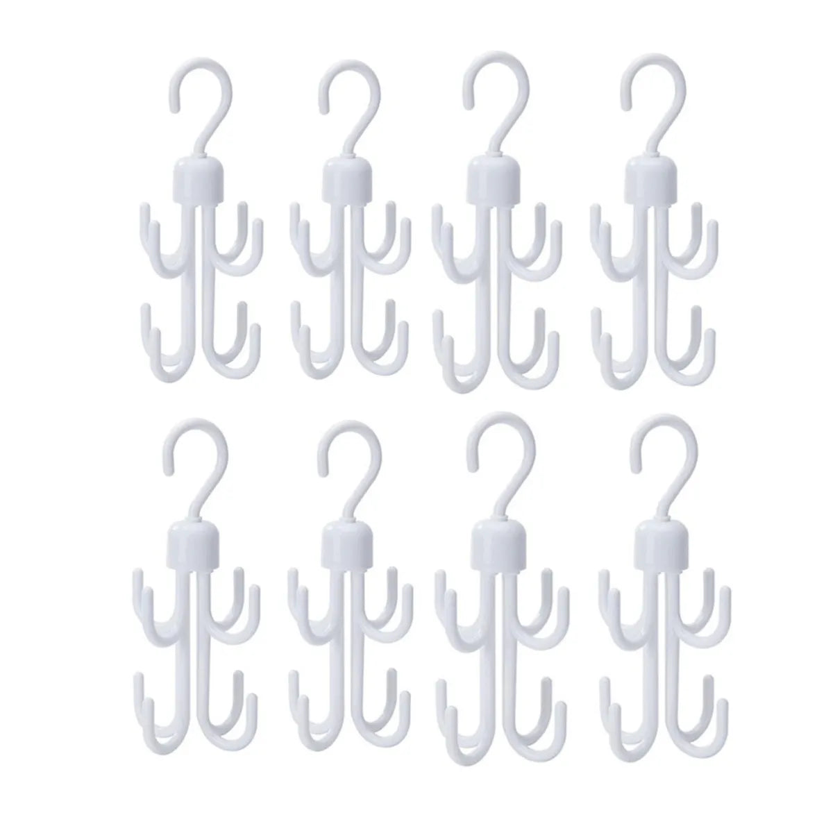 Multifunctional Closet Hook, Rotatable Hanging Organizer Closet Clothes Hangers Handbags Storage Hooks