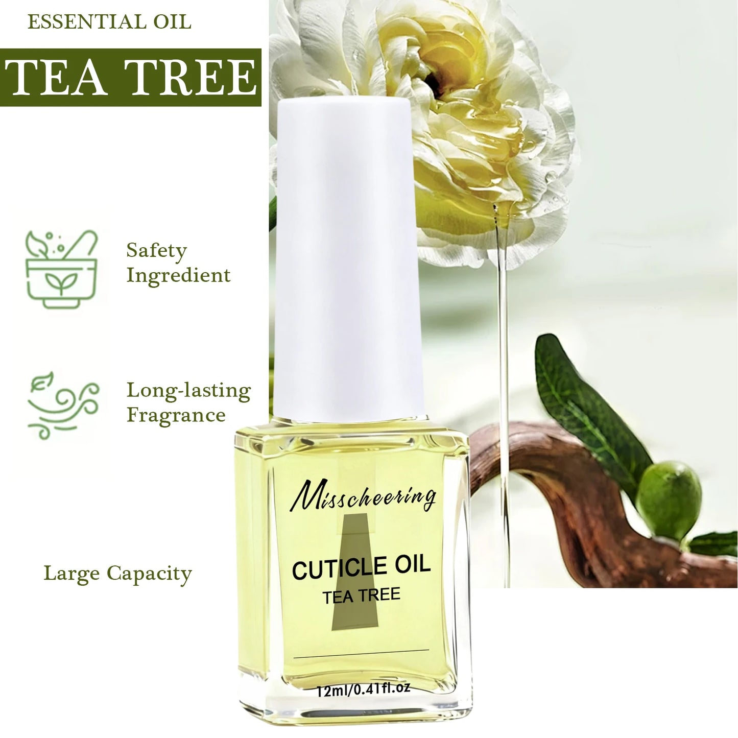 12ml Nails Growth Promoting Nutrient Oil For Repairing Soft And Thin Layered Nails, Nail layering High Quality Nail Care Oil