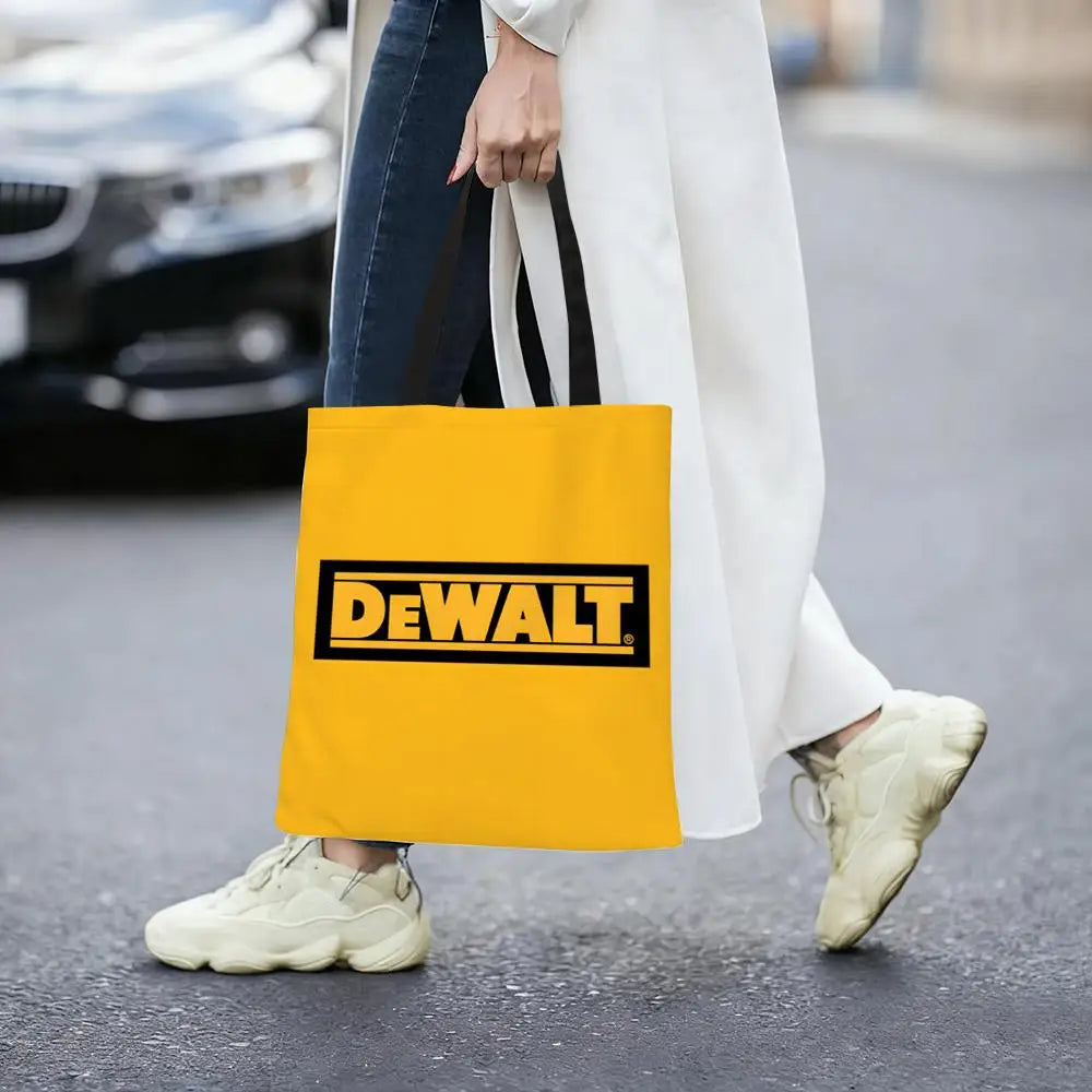 Tool Box D-DeWaltS Storage Bags Storage Bags Canvas Tote Bag Large Capacity Shoulder Fashion Eco Shopping Handbag