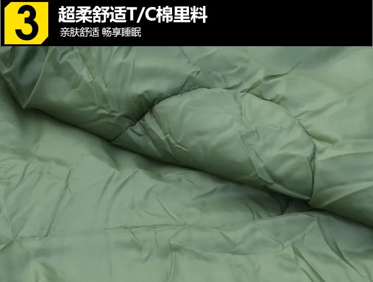 Envelope Sleeping Bag Cotton Summer Camping Sleeping Bag Lightweight Family Outdoor Sleeping Bag Breathable Warm Weather Sleep