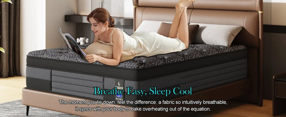 Comfortable Pocket Spring Memory Foam Mattress With Suede Top