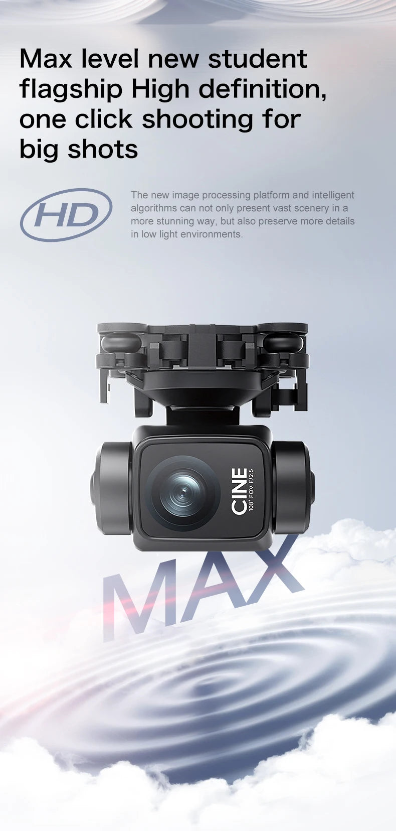 S-X1 MAX GPS Drone Professional 4K Camera 3-axis Gimbal Aerial FPV Brushless Security Drone with Large Screen Control Quadcopter
