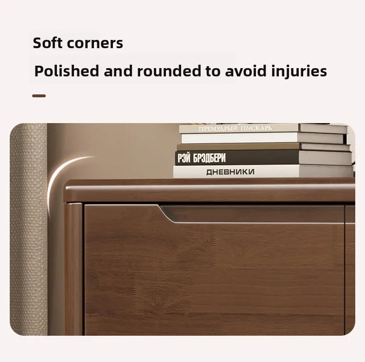 Wooden Chest of Drawers 5-Drawer & 6-Drawer Dresser Cabinet Bedroom Clothes Storage Organizer No Assembly Living Room Furniture