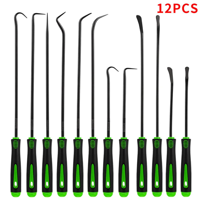 10 12pcs Auto Oil Seal Screwdrivers Set Professional O-Ring Puller Remover Kit Precision Pick and Hook Set for Car Repair