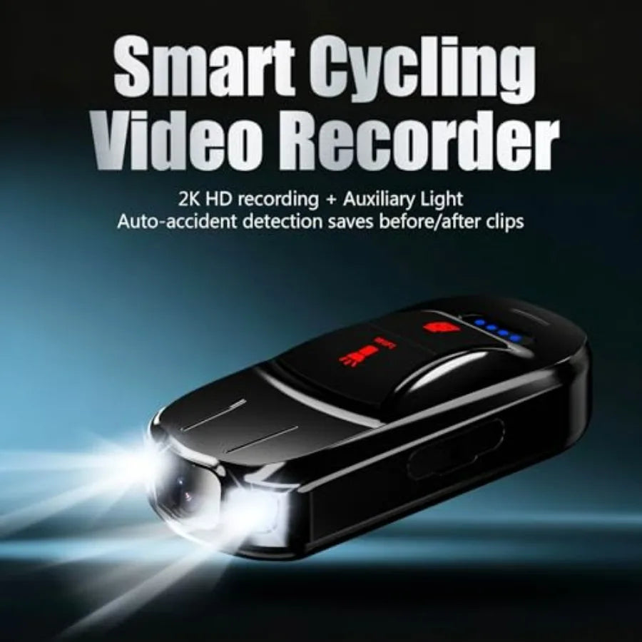 Small Thumb Action Camera for Bicycle Sports POV Video IPX6 Waterproof Wireless Bike Mount Ideal for Vlogging and Content Creat