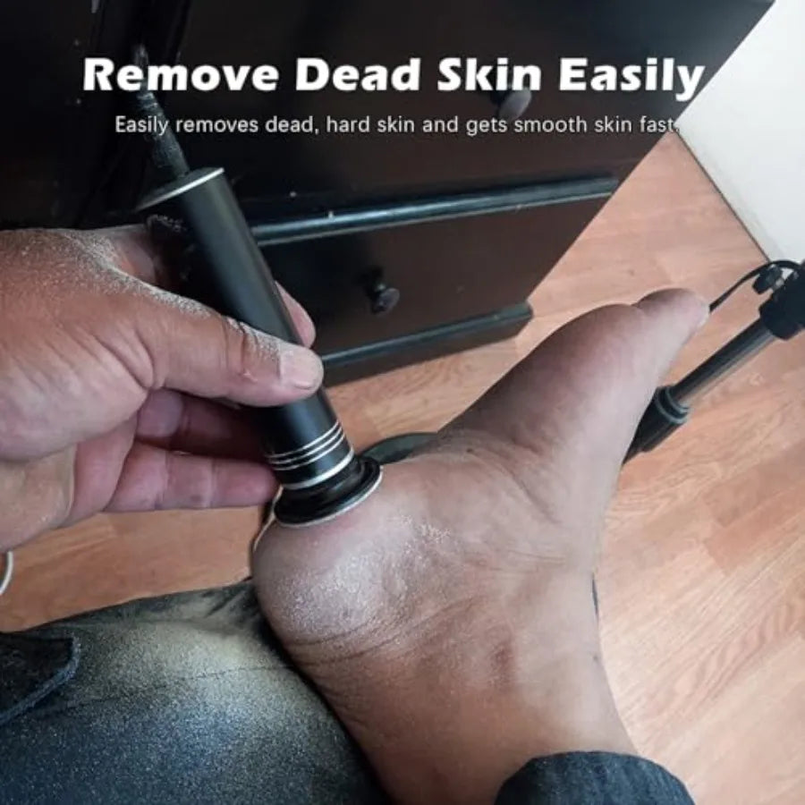 Upgraded Electric Callus Remover for Feet with 1200RPM Adjustable Speed Professional Electric Foot Sander and Heel File Pedicur