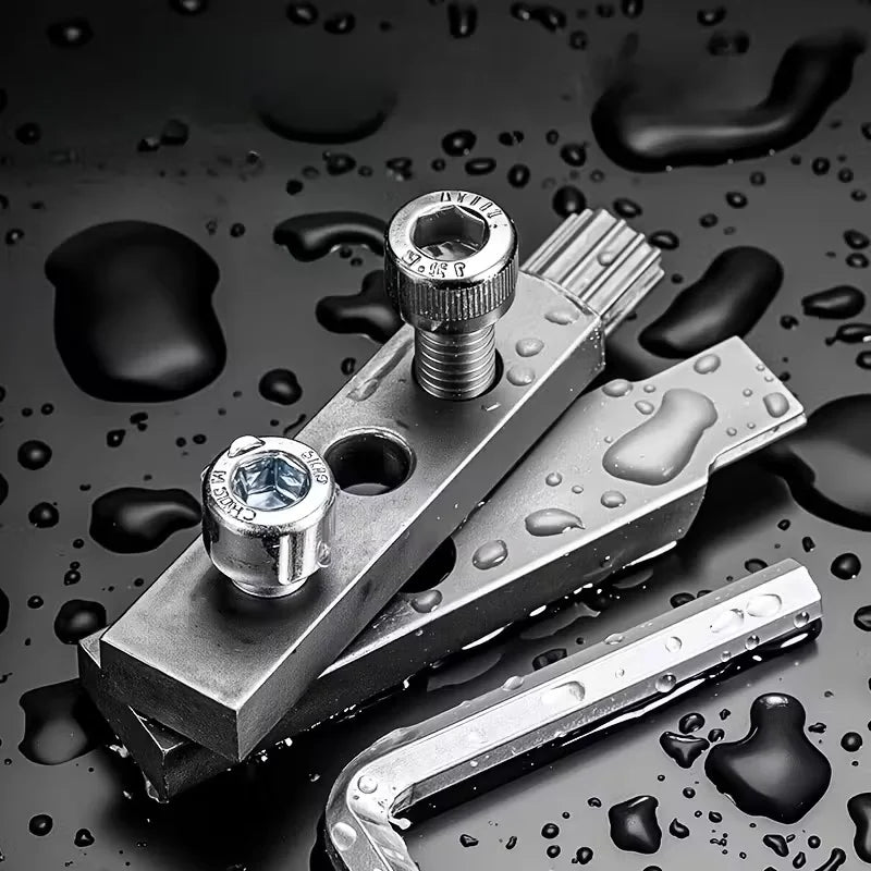 Faucet Valve Broken Thread Extractor - 1/2" & 3/4" Screw Removal Tool, Broken Bolt Extractor Kit for Home & Industrial Plumbing