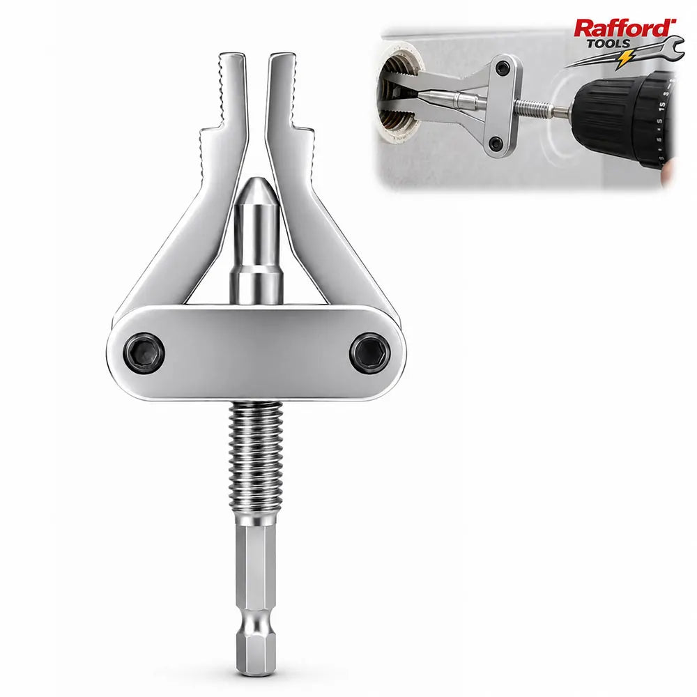 Rafford Pipe Extractor Tool Broken Thread Puller Hex Shank Power Drill for PPR PVC Plastic MPP Pipes DN20/25/32 1/2″ 3/4″ 1″ Inc