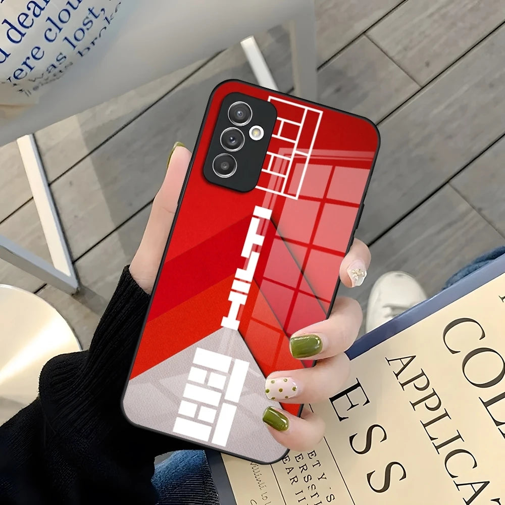 MINISO Toolbox Brand Hilti Tools Phone Case For Samsung A52 A71 A21 A54 A20 A12 Galaxy A34 A14 A32 Glass Cover