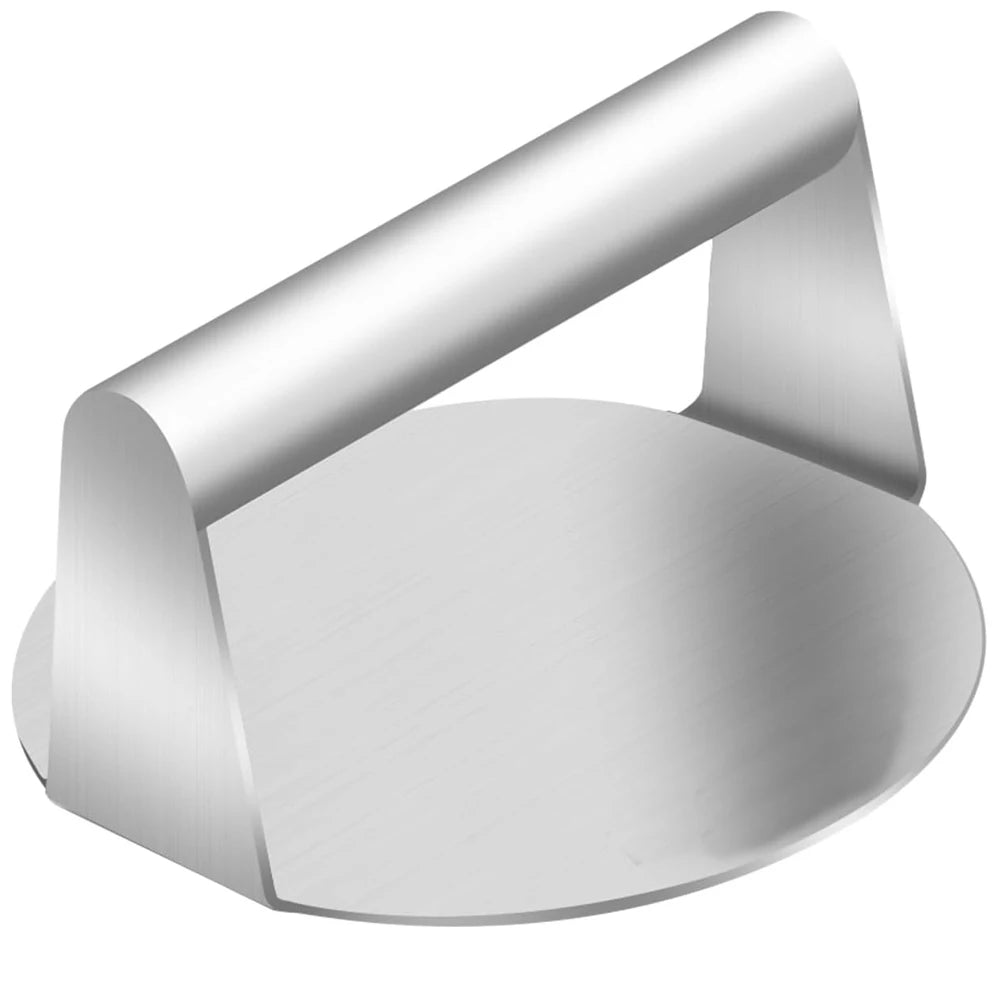 Hamburger Meat Press 430 Stainless Steel Circular Square Burger Meat Press Kitchen Tool Non-Stick Meat Press Plate