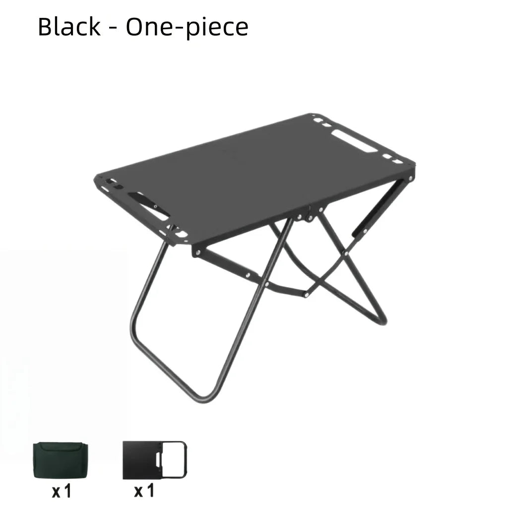 Portable Folding Table - Lightweight with Foldable & Detachable Legs - Compact Suitable for Camping, Picnic, BBQ, Hiking, Beach