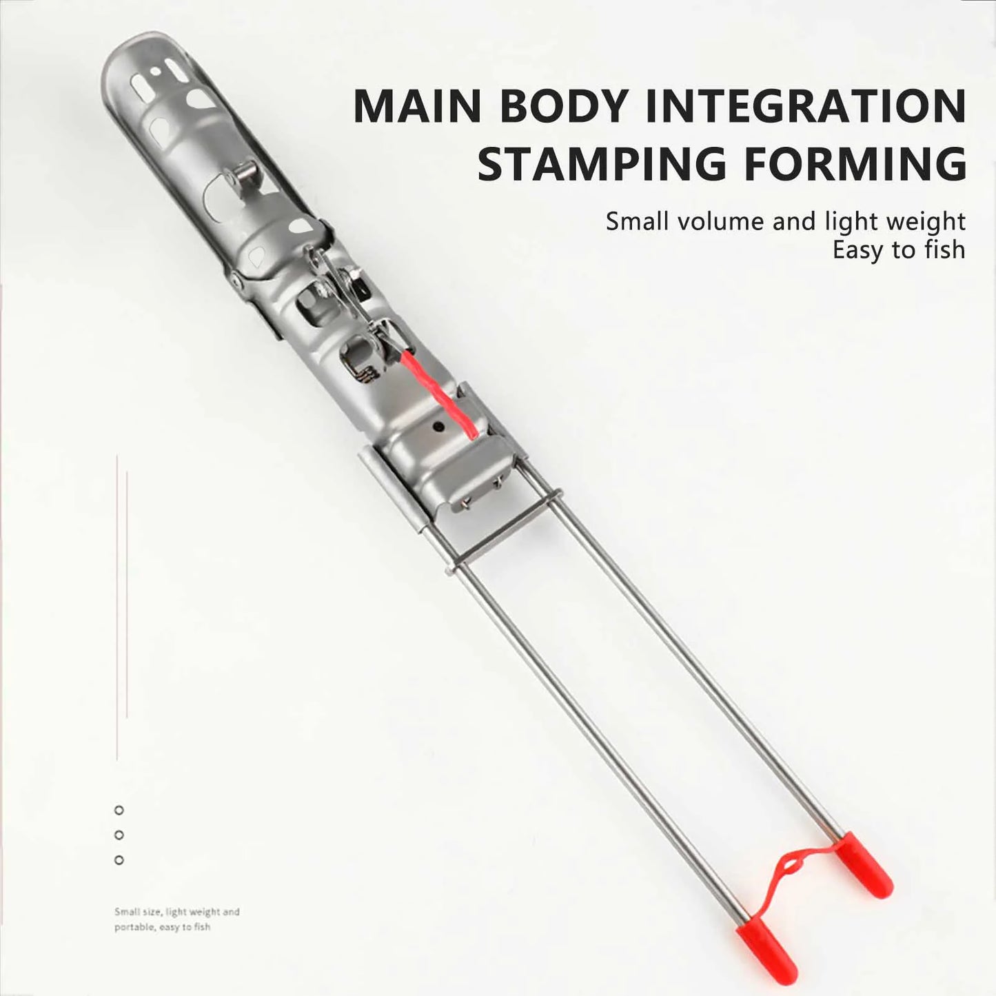 Stainless Steel Fishing Rod Holder Ground Spike Stand Double Spring Auto Hook Setting Sensitive Bite for Anglers