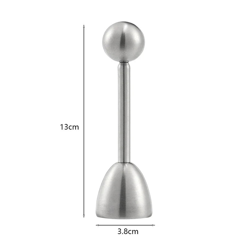 Premium Stainless Steel Egg Topper And Cutter Tool
