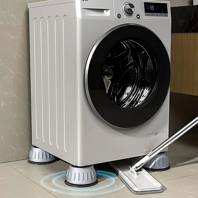4PCS Anti-Vibration Washing Machine Feet-Suitable for Refrigerators for Anti-Slip Stability,Anti-Slip Base,Sound Dampening Pads