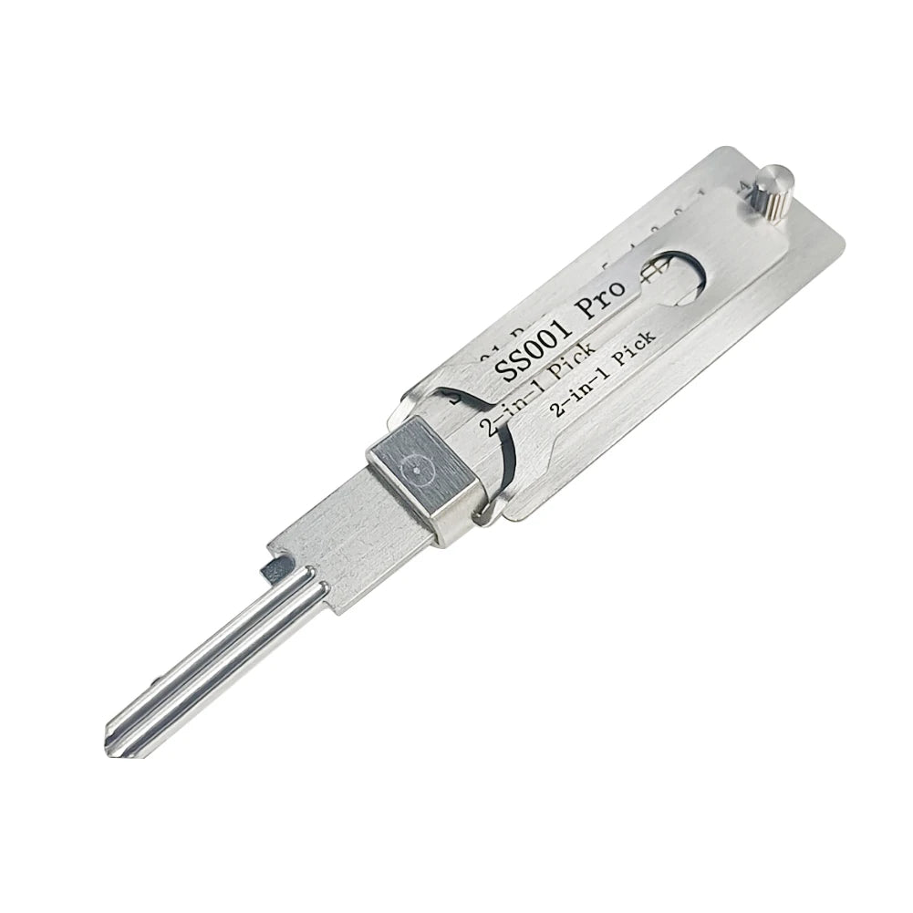 Stainless Steel Key Decoder Hook Tool Kit For Maintenance