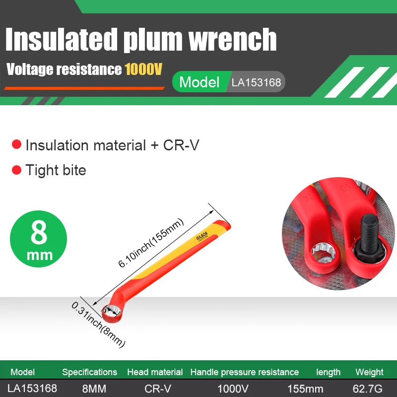 LAOA VDE Insulated Torx Wrench 1000V Protection Home Improvement DIY New Energy Vehicle Maintenance Electrician Tools