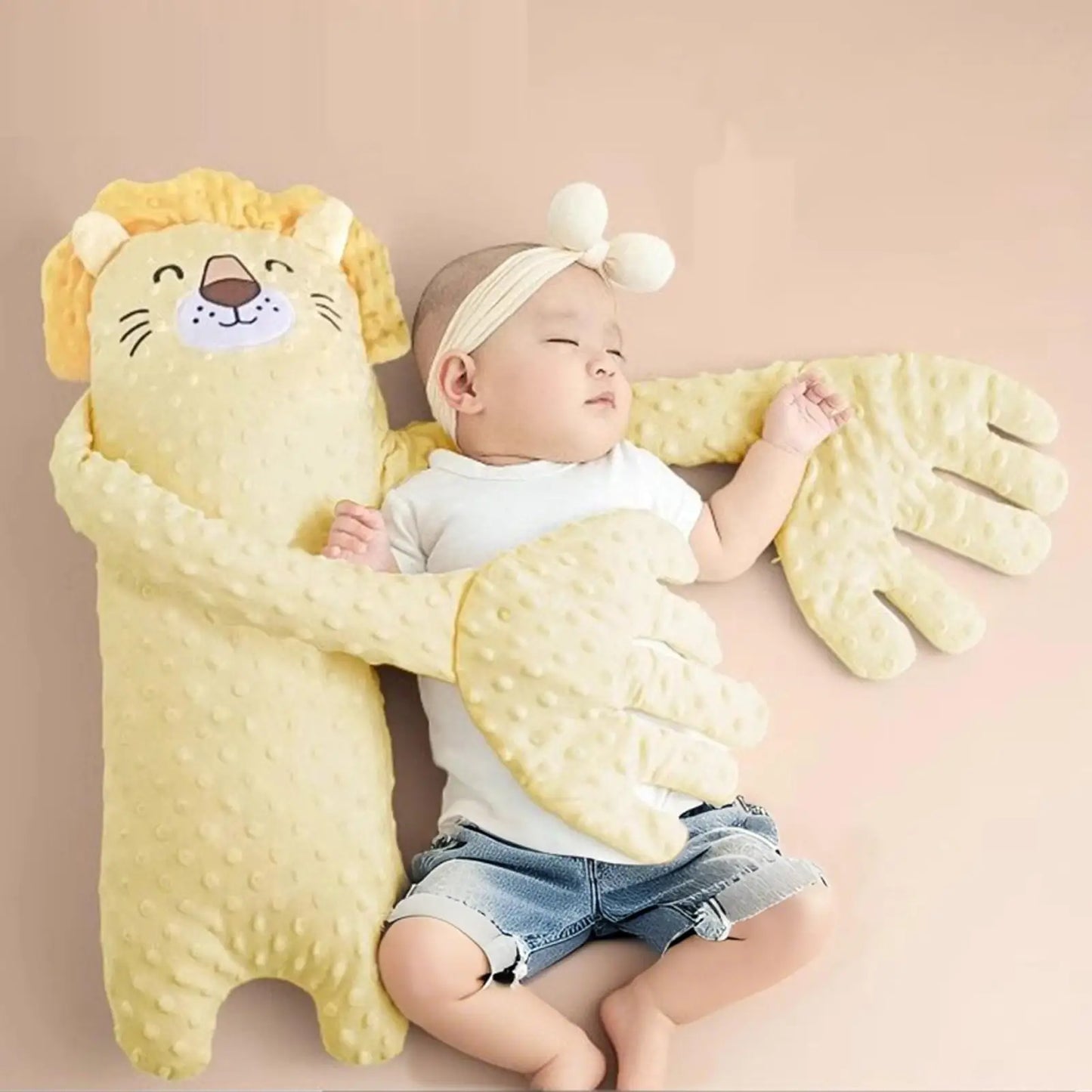 Animal Shaped Baby Sleep Patter Pillow Calming Nursery Decor