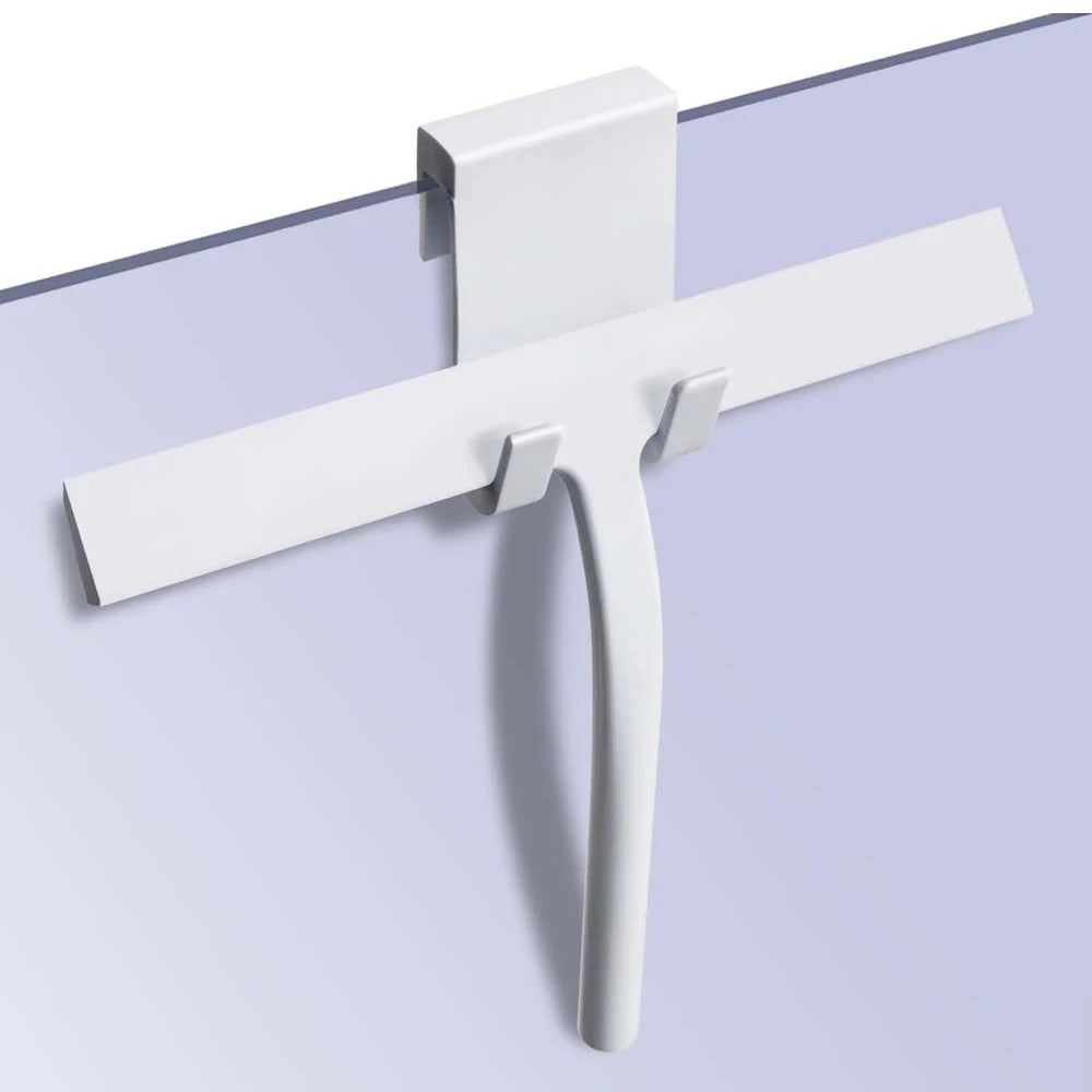 New Shower Squeegee Glass Wiper Scraper Shower Squeegee Cleaner With Silicone Holder Bathroom Mirror Scraper Glass Cleaning