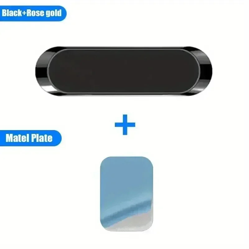 Mini Car Magnetic Phone Holder Stand Portable Universal Bracket Navigation Air Vent Mount for iPhone 16 -12 Samsung S25 Xiaomi