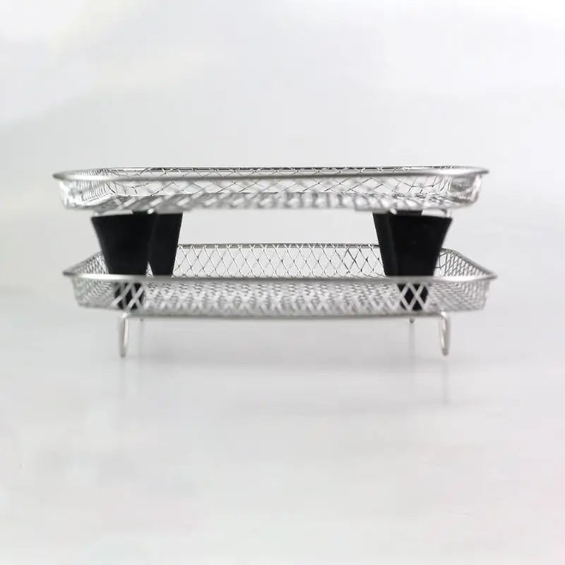 4/6/8Pcs Dewatering Rack Buffer Pad Air Fryer Silicone Feet Steam Protector Dehydrator Racks Tabs Silica Gel Tray Bumpers〔CC11〕
