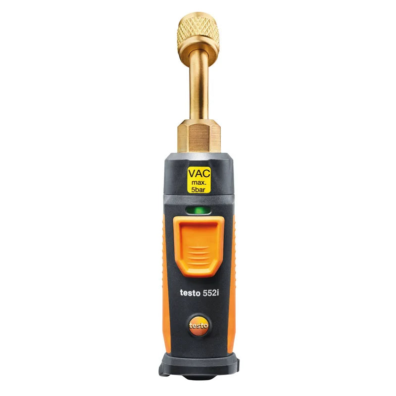 Testo 552i Digital Vacuum Gauge Smartphone App Controlled Wireless Air Conditioning Refrigeration Systems Vacuum Probe