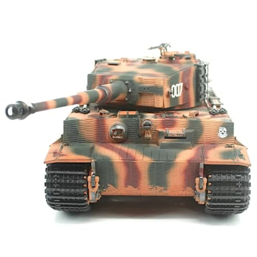 German Tiger I Heavy Tank 1/24 Infrared IR Combat Panzer RTR 2.4Ghz RC Armored Vehicle Taigen 3841-11-L-C Late Versio