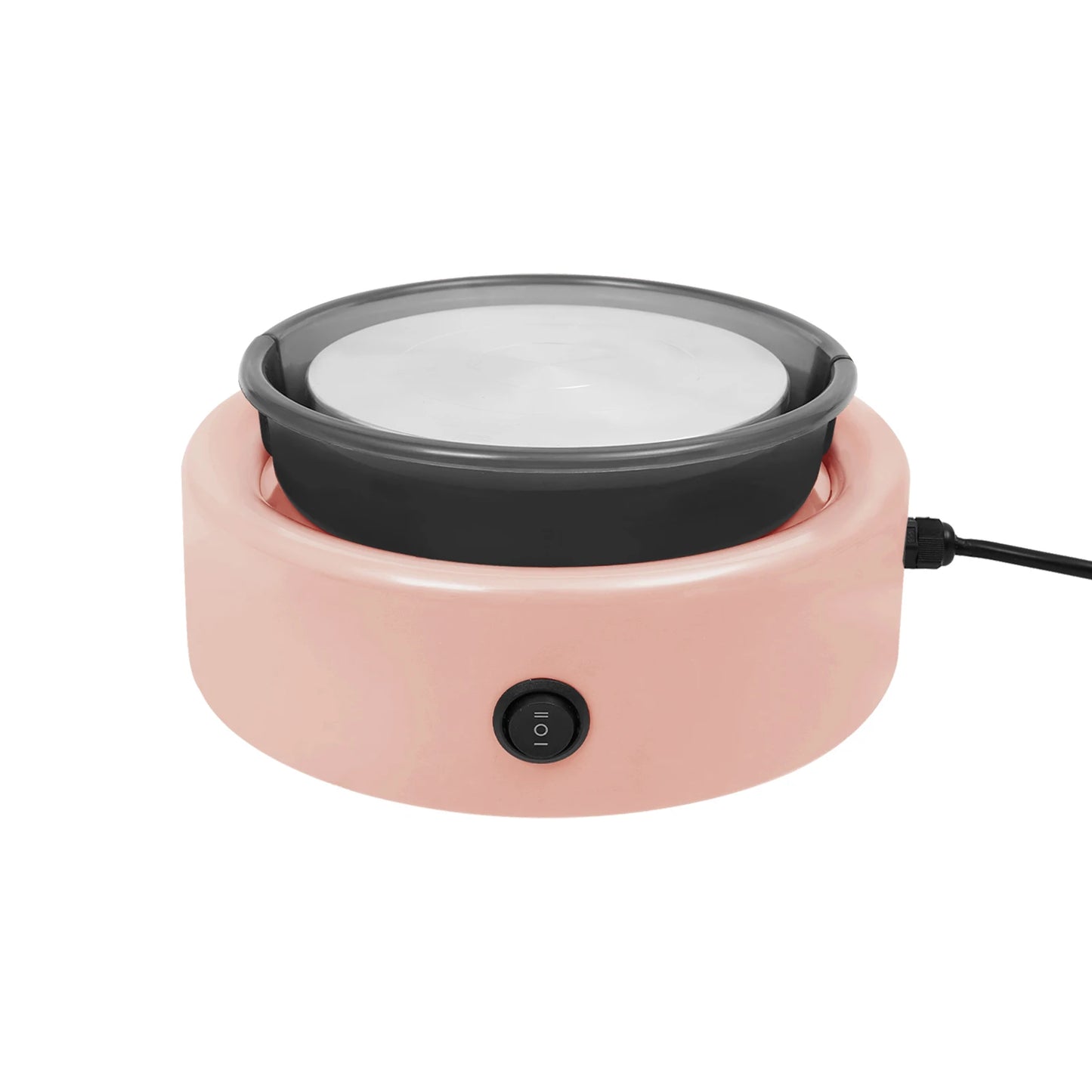 Electric Pottery Wheel, Adjustable Mini Pottery Wheel Machine with Foot Pedal for Beginners Adults Kids Home Art Craft Studio
