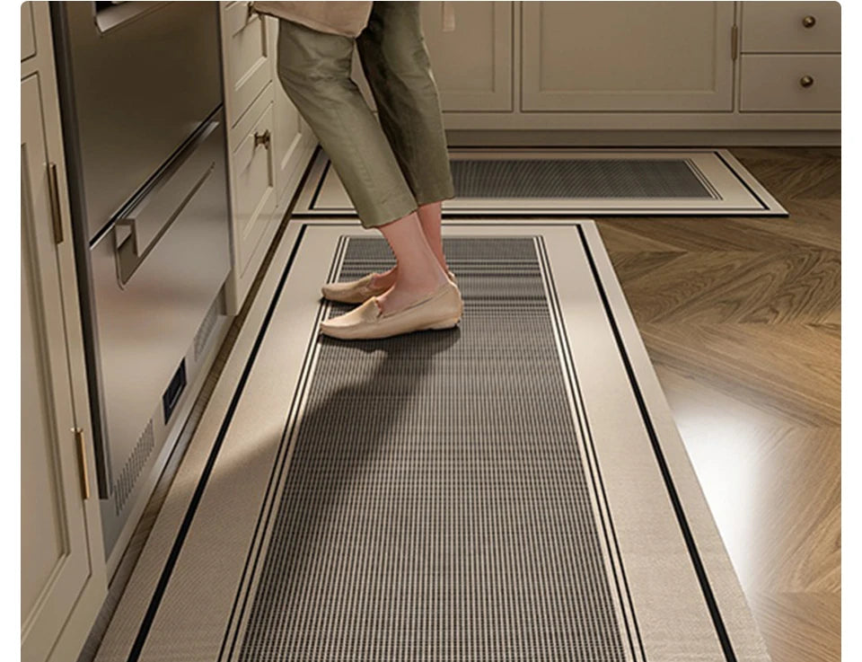 Kitchen Floor Mat Absorbent Non-slip Carpet Diatom Mud Long Foot Mats Minimalist Style Home Decoration Rug for Bathroom 주방 카펫