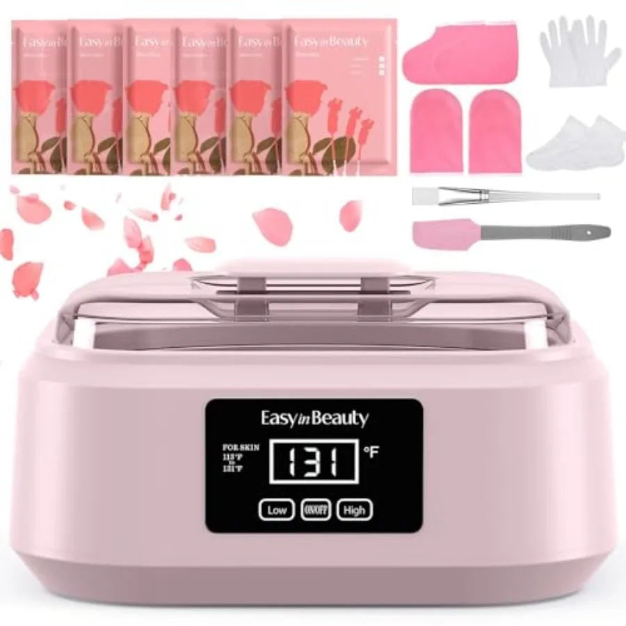 Paraffin Wax Machine for Hand and Feet - 3000ml Hand Wax Paraffin Machine for ArthritisTouchscreen Paraffin Wax Warmer with 6 P