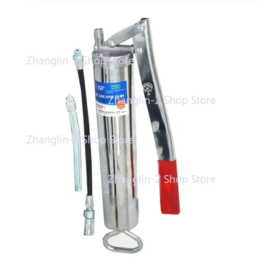 400CC Grease Gun Manual Grease Gun Oil Injection Tool Strength Alloy Steel Vehicle Maintenance and Repair Tools New