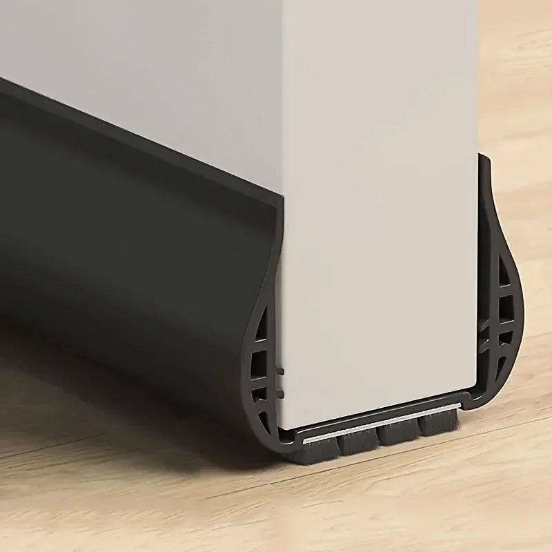 Self-adhesive Door Bottom Sealing Strip Bedroom PVC Draught Soundproof Excluder Insect Prevention Draft Stopper Home Door Seal