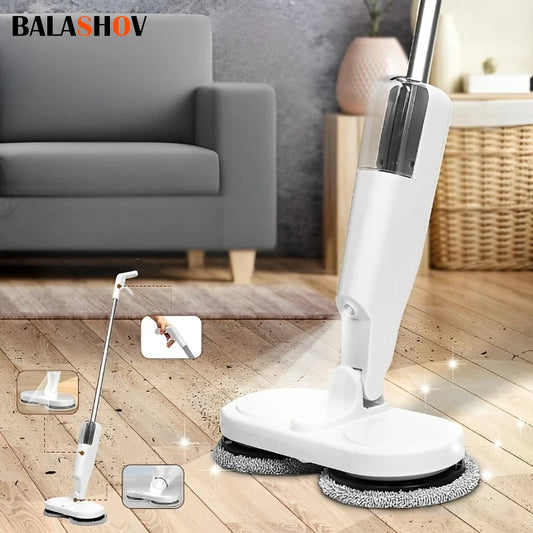 Cordless Spin Mop Cleaner Two In One Home Cleaning