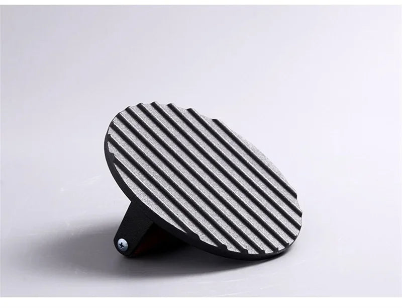 1pc Cast iron Rectangular Meat Press Round Heavy-Duty Steak Burger Press Barbecue Press For Flat Top Grill Hamburger Grinder