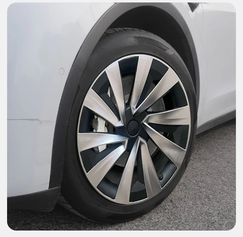 4PCS Wheel Cover for Tesla Model Y Juniper 2025-2026 19 Inch Car Replacement Wheel Cover Automobile Hub Cap Full Rim Car