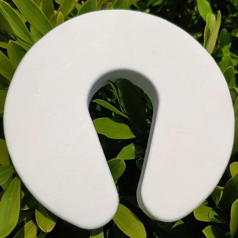 2pcs Soft-Touch Anti-Pinch Washing Machine Ventilation Bracket Set | Plastic Door Stopper, No Battery Required