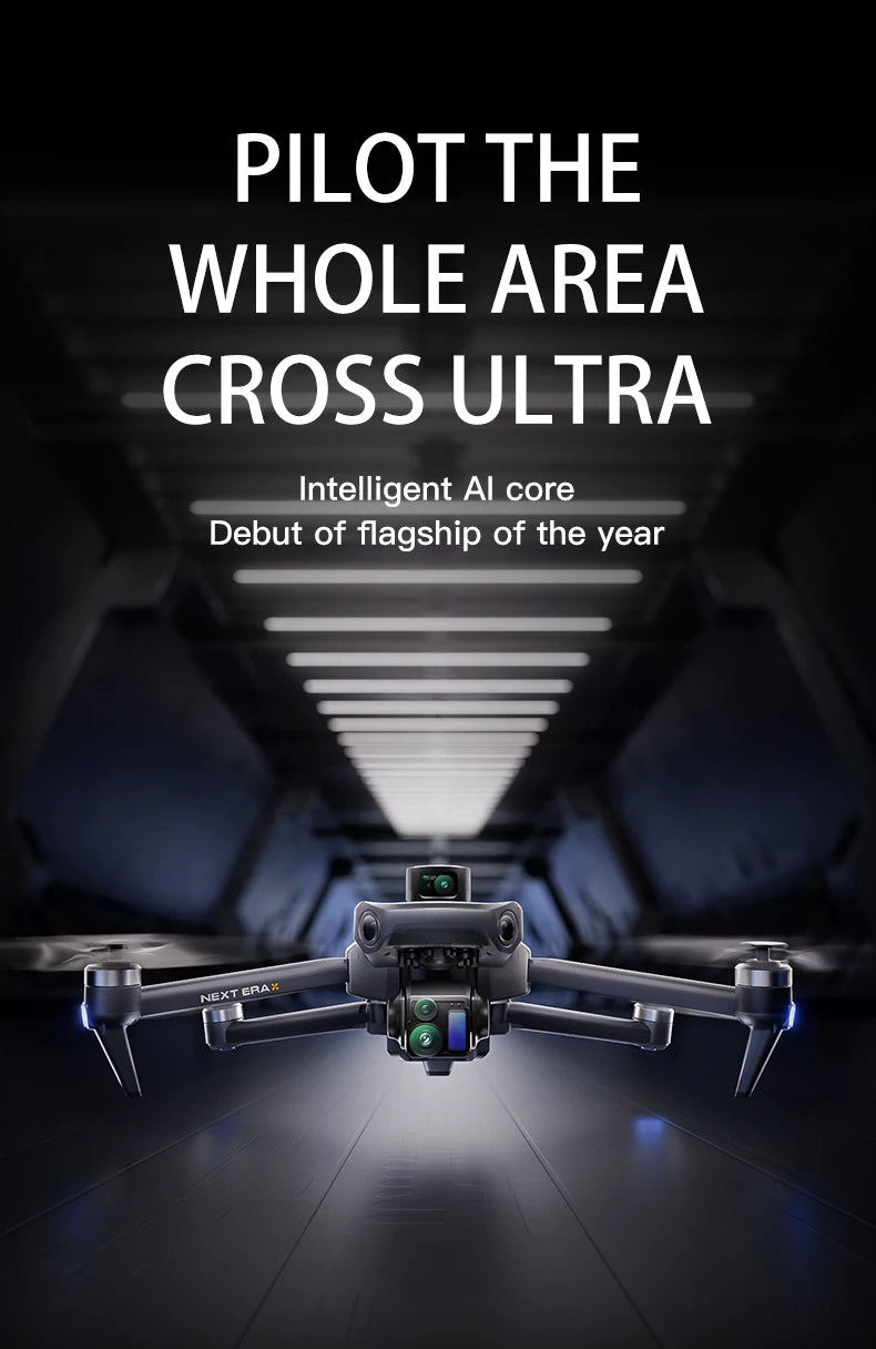 2026 P7 MAX RC GPS Mini Drone 4K 3-Axis Professional Brushless Drone 3-axis Gimbal Digital Transmission Drone With Obstacle Avoidance RC Toy Gifts