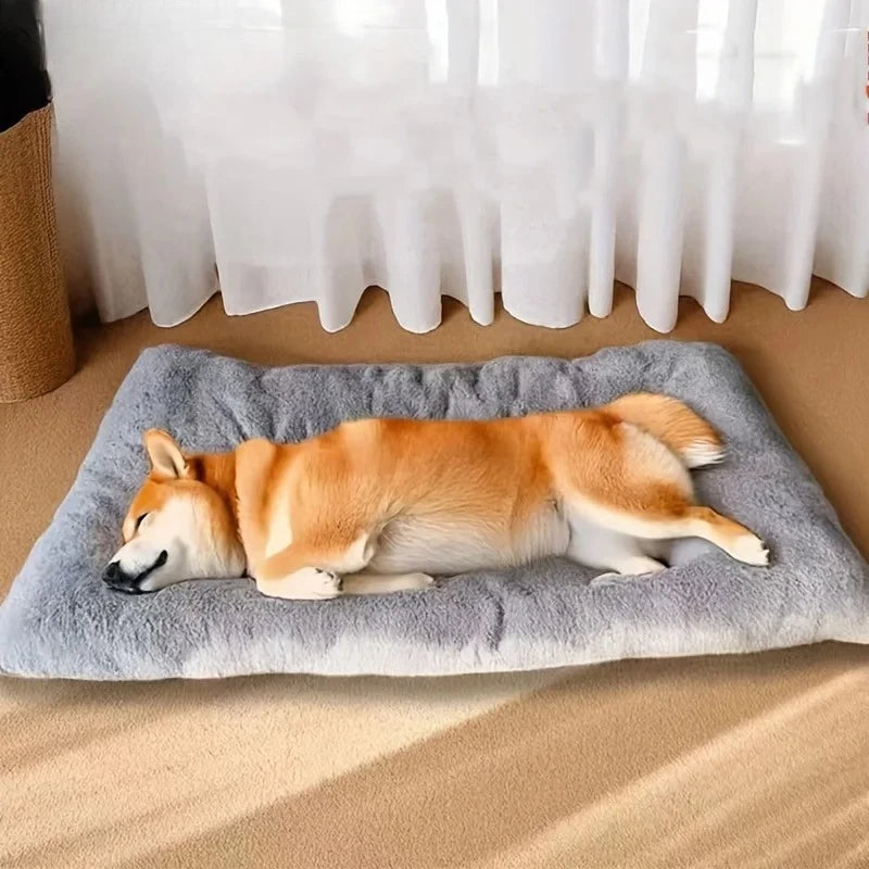Thickened Plush Dog Bed Sofa Breathable Comfortable Pet Mat