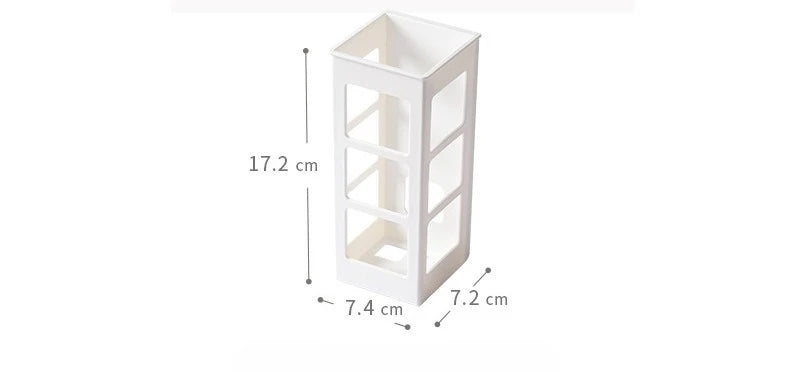 No‑drill Wall Mounted Storage Box, Plastic Organizer for Hair  Tools , Bedroom Bathroom Fridge Washing Machine Side Storage Rack