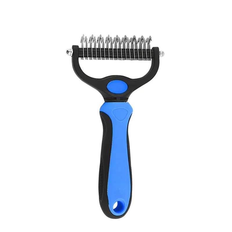 Professional Stainless Steel Pet Deshedding Grooming Brush