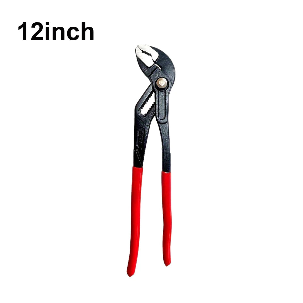 1pc Water pump pliers 7/8//10/12inch adjustable wrench multi-function large opening water pipe pliers household repair tools