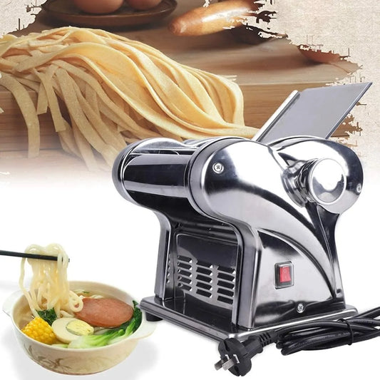 Pasta Maker Electric Pasta Maker Machine Stainless Steel Silver