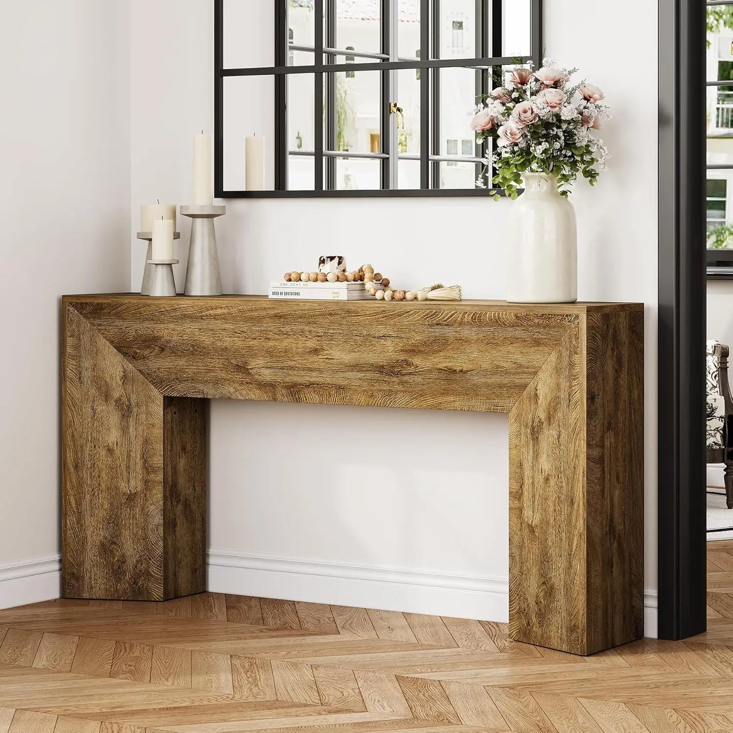 LITTLE TREE Modern Console Table For Living Room Hallway