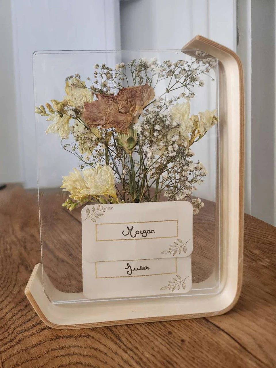 Acrylic Wooden Photo Frame A4 10X15cm 15X20cm Frame Calendar Double-sided Frame Photo Frames For Wedding Party Picture Frame