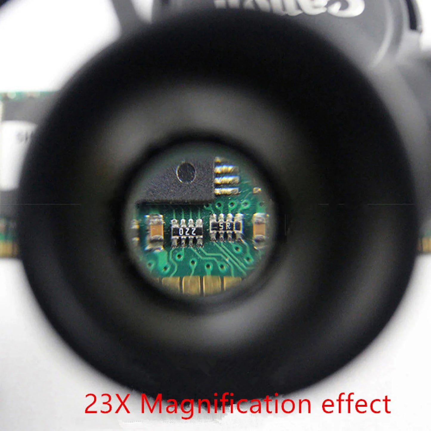 8X 15X 23X Adjustable Dual Polished Crystal Acrylic Lens Jewelry Watch Repair Magnifier Glass Head Eye Loupe Measurement Tools