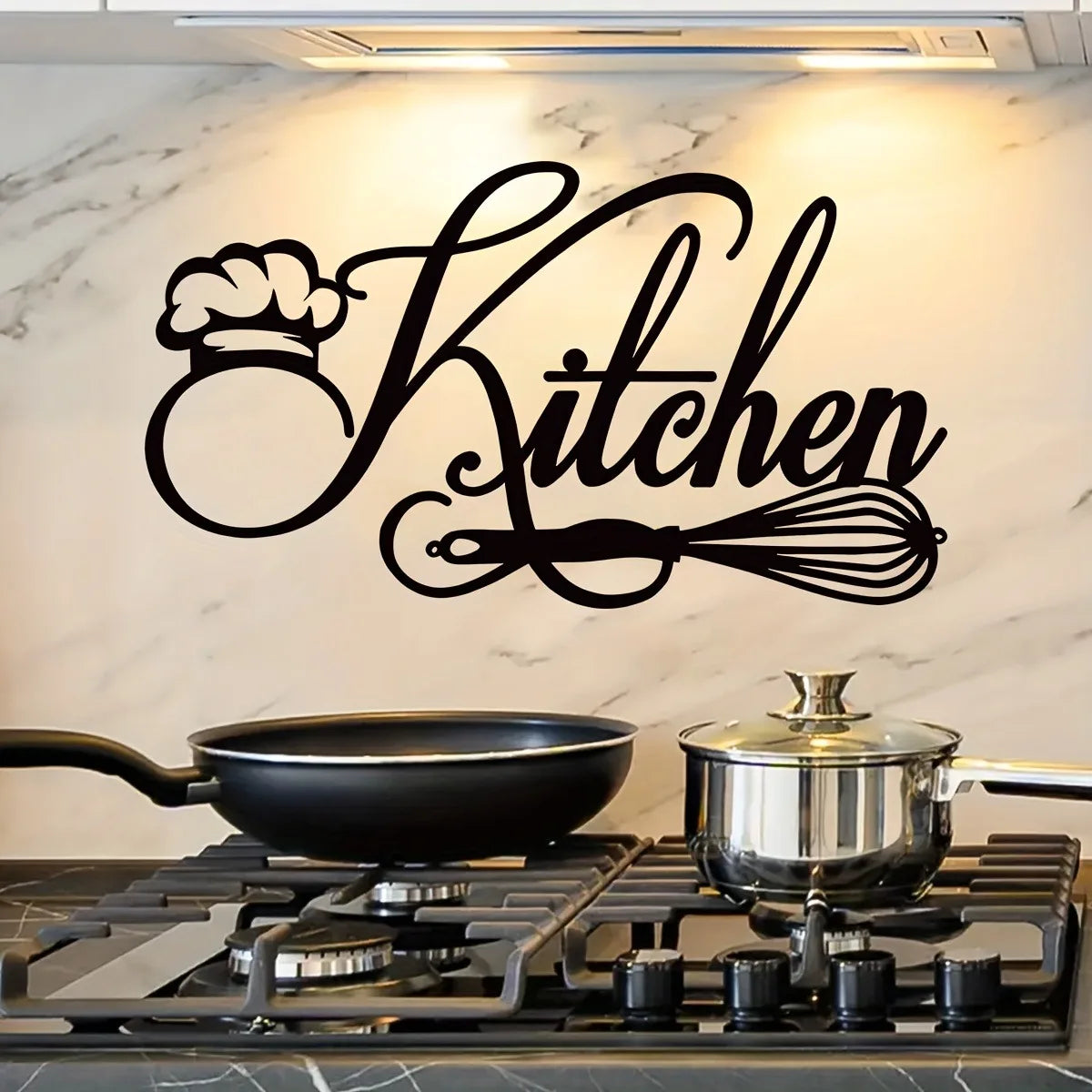 Kitchen Wall Sticker Decal Removable Vinyl Mural Poster For Toilet Stickers Vinyl Mural Decal