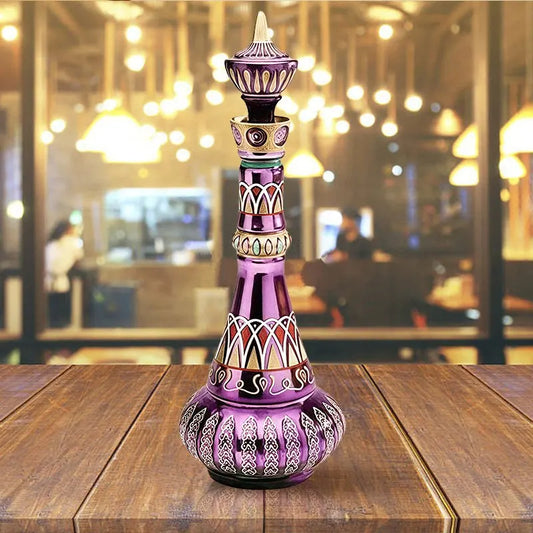 Jeannie Vase - I Dream of Jeannie Decorative Resin Bottle - Round, Artistic, Home Decor Vase - for Jeannie Fans, Home Decor