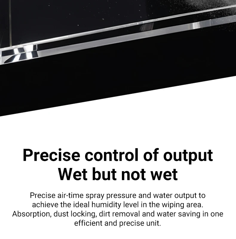 DIVEDEER Intelligent water spray window cleaner with automatic water spray function anti-fall magnetic glass home smart cleaner