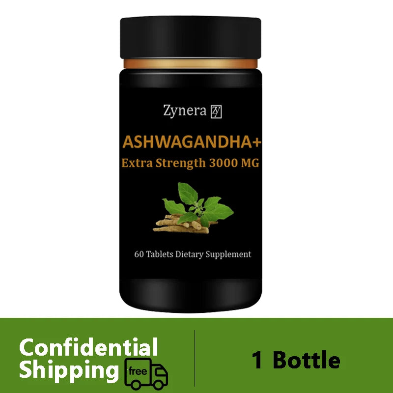 Male Enhancing Supplement with Ashwagandha 3000mg,  Men's Strength Performance Pills,Stamina & Energy Capsules