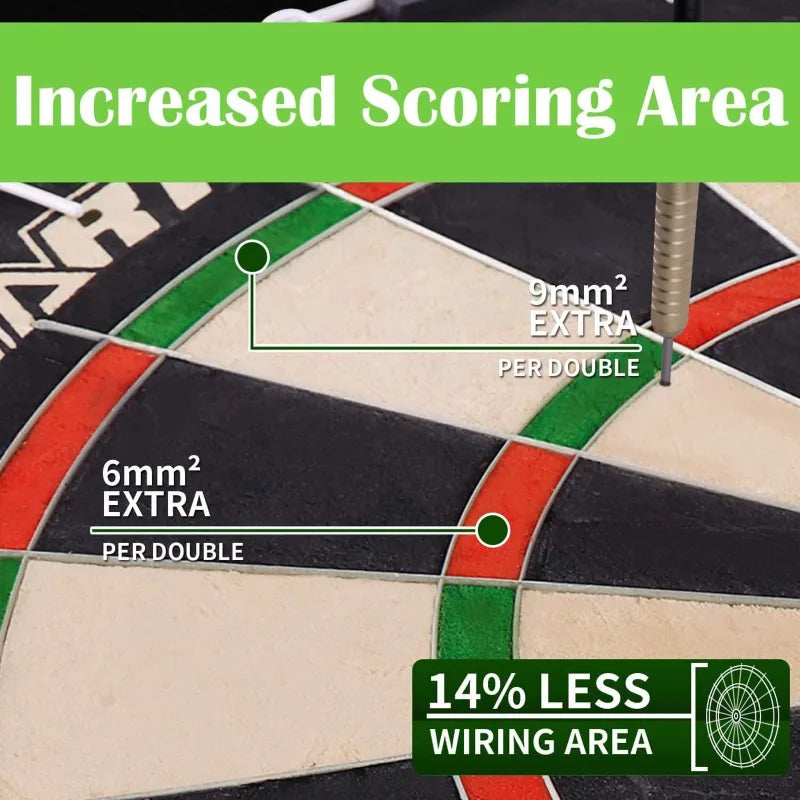 18 inch self-healing dart set with sword and hemp knife net design, nail free bullseye dart set, with 6 hanging dart boards