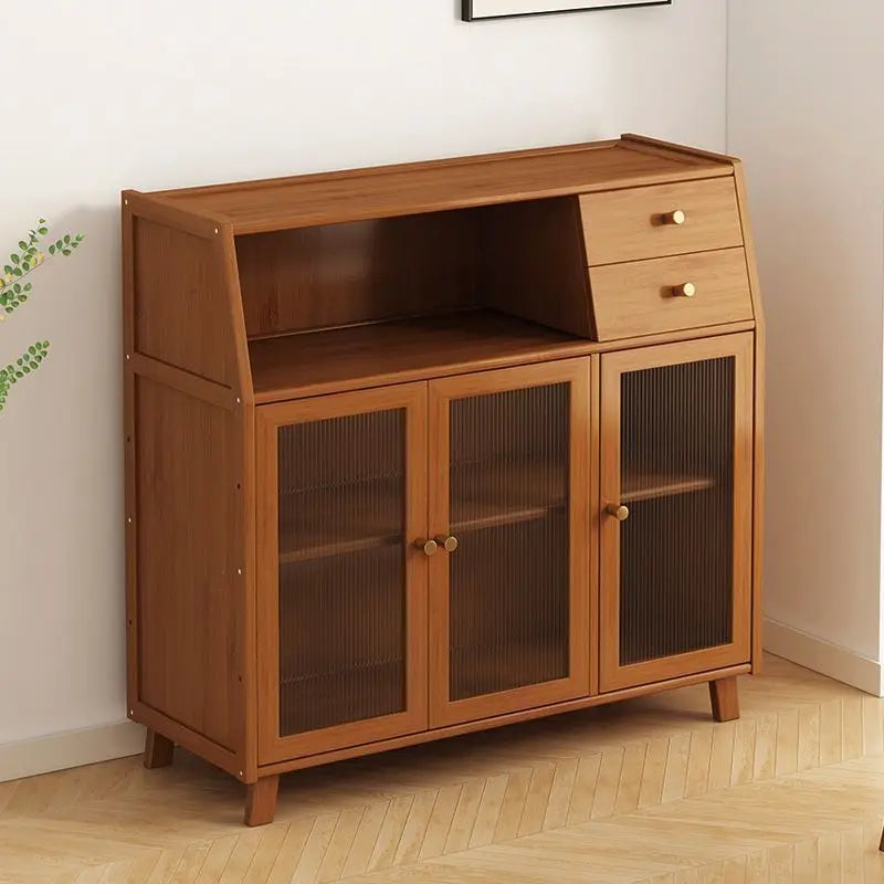Narrow Living Room Storage Cabinet Multipurpose Sideboard Coffee Station Bar Cabinet Kitchen Pantry Drawer Organizer Furniture
